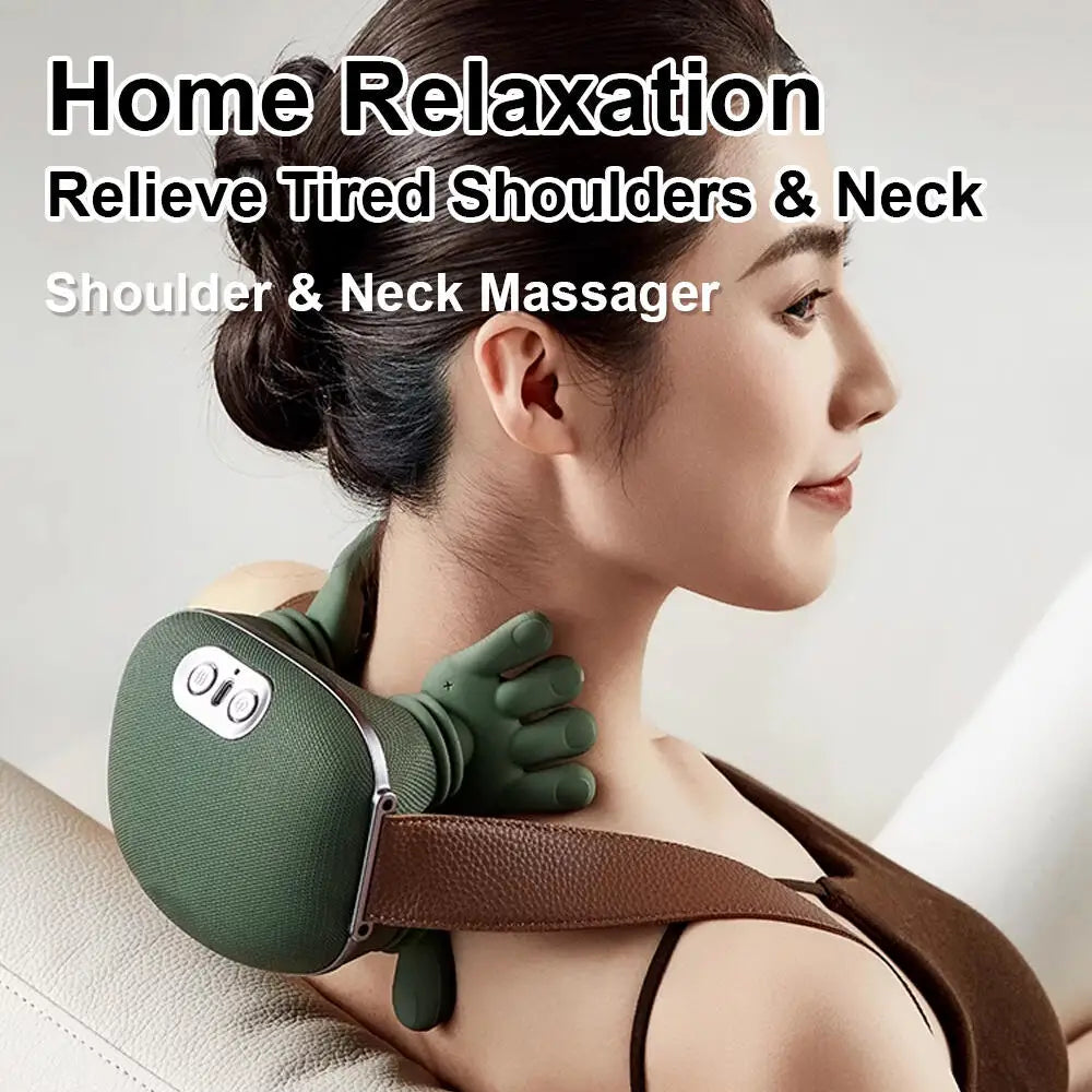 Mystery Hand  – Premium Shoulder & Neck Massager with Heat