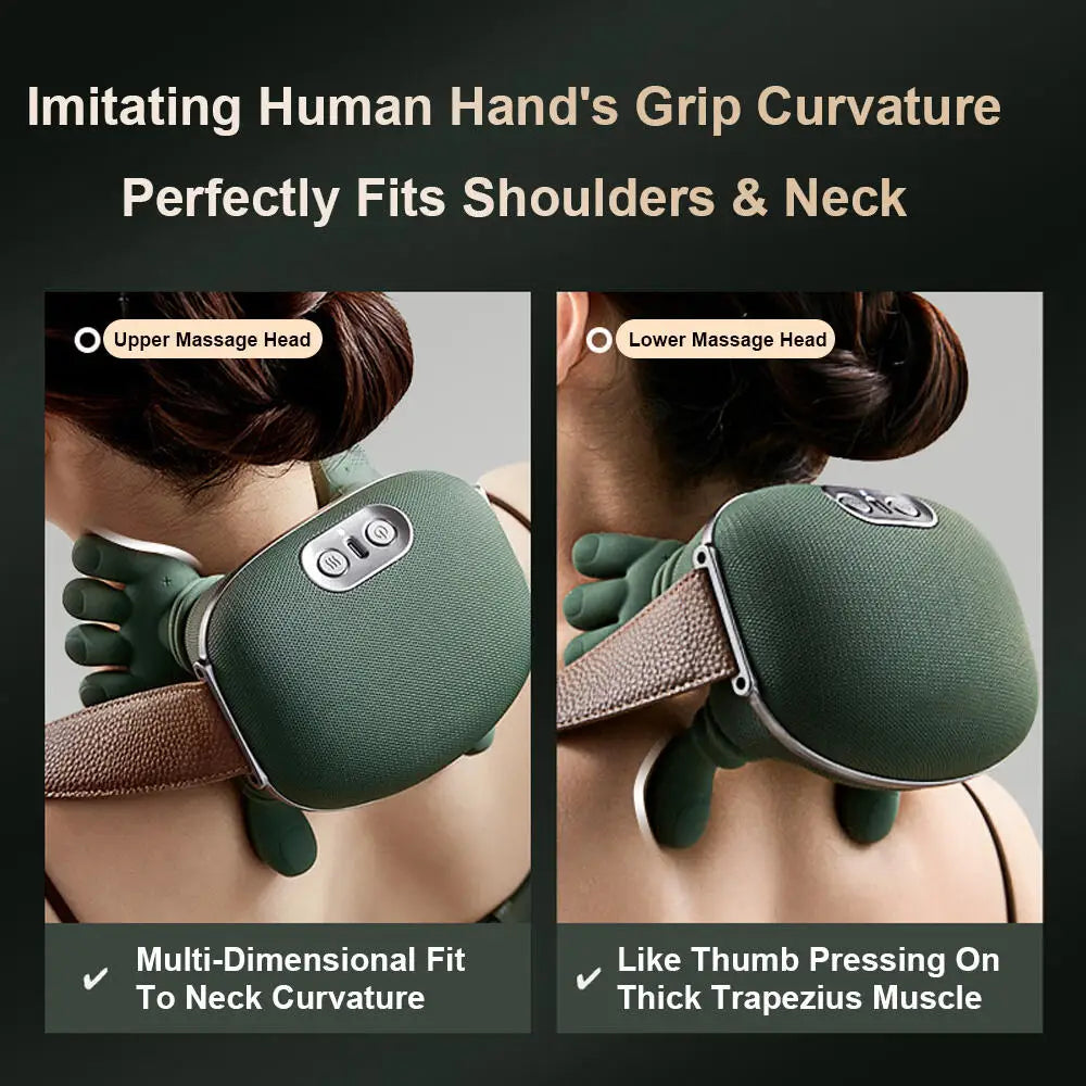 Mystery Hand  – Premium Shoulder & Neck Massager with Heat